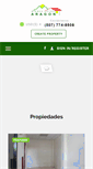 Mobile Screenshot of bienesraicesaragon.com